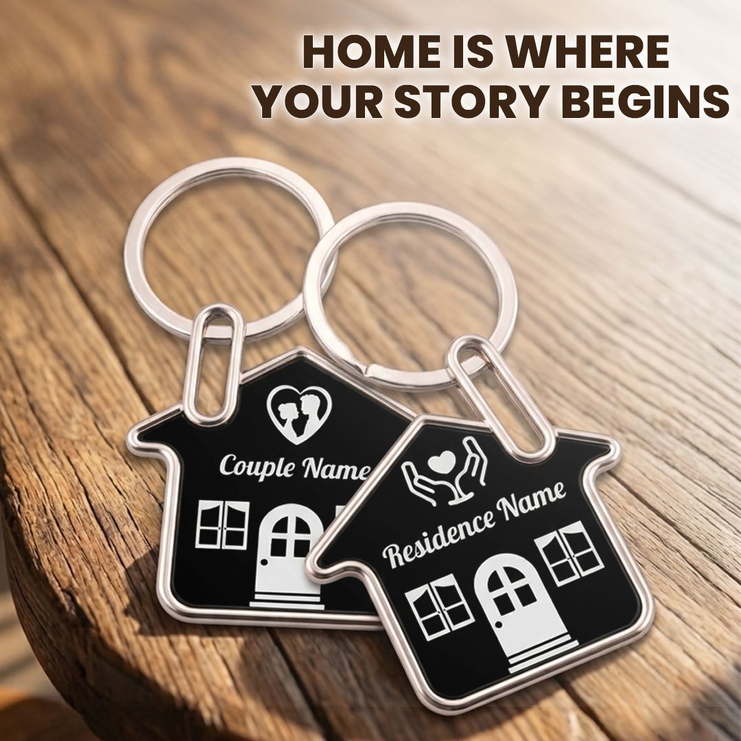 Real Estate Client Keychain Gift Set Bulk Corporate India